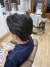 メンズにオススメバーバーカット！【カット+シャンプー+顔そり+眉カット】
