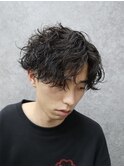 スパイキーショート/ベリーショートメンズ/シャドウパーマ
