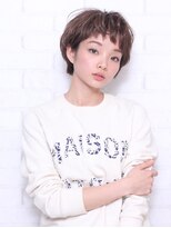 カミビト マヴィー(kamibito mavie)&nbsp;ボーイッシュショート　丸みくびれ　耳掛け　くびれひし形　人気