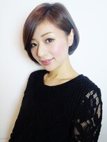 美容室 かんしゃ&nbsp;かんしゃ【Ｍａｒｉｋｏ】耳かけ×ショートボブ