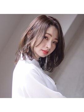 アトリエ フェム(atelier.fem) [atelier.fem]ナチュラルミディ×透け感グレーモーブ