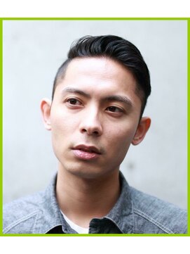 ヘアー リラックス 風香(HAIR RELAX) 爽やかアップバング・くせ毛でも決まる!ロッカーツーブロック☆