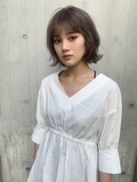 ロカ 表参道(loka)&nbsp;外ハネボブ/シアーカラー[表参道/髪質改善/インナーカラー]