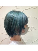 ナディアバイカリス(Nadia by charis)&nbsp;ハイトーンカラー|ボブ|ショートボブ|丸み