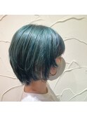 ハイトーンカラー|ボブ|ショートボブ|丸み