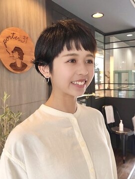ポータートランテアン(porter31) オン眉ショートヘア氏木