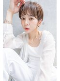 大人マッシュショート #カーキグレージュ大人かわいい