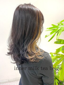 アナザヘアー なんば 高島屋前店(ANAZA hair) ＊韓国風　ヨシンモリ　inner high tone＊