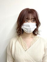 ベルクープス 天王寺店(Belle Coupes) 【BelleCoupes】三島直子 ベリーピンク ショコラカラー 冬カラー