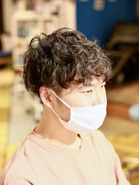 リビーチ ヘア リゾート 赤羽(Rebeach HAIR RESORT) 【赤羽リビーチ】メンズに人気の無造作ショートパーマ