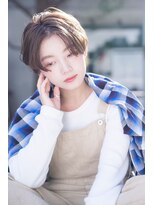 メーヴェ(Mowen) mowen 南堀 クールショート×ミルクティーベージュ×外国人風