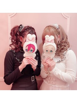 グルーヴ グルーヴ フェエリー(groove groove feerie) まおりんのあみかちゅサイドポニー 新宿歌舞伎町ヘアセット