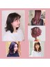 【夏季オススメ】デザインパーマ＋ヘアカット