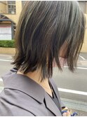 【トガシ】白髪ぼかし×デザインカラー