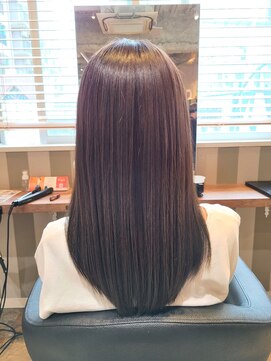 ヘアサロン フラット(hair salon flat) プロテスTR大人可愛いロングうるツヤ髪ナチュラル20代30代