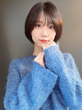 ラウンジ モリオ イケブクロ(Lounge MORIO Ikebukuro) 【morio池袋】丸みのあるショートグラデーション