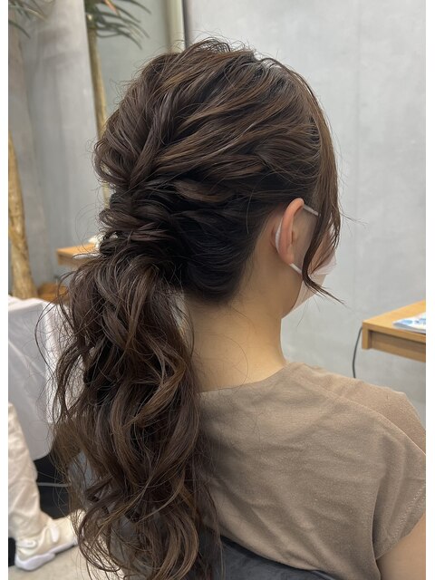 ヘアアレンジ◇ゆるふわポニーテール