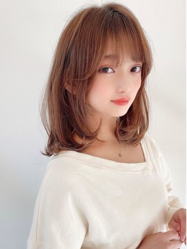 アグ ヘアー レリー 勝田台店(Agu hair lelie) 《Agu hair》ゆるふわモテ小顔ミディ