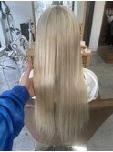 ブロンドヘアー!!