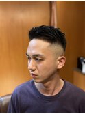 スキンフェードショートスタイル