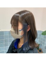 サーカス 町田(circus)&nbsp;レイヤーカット＋イヤリングカラー♪