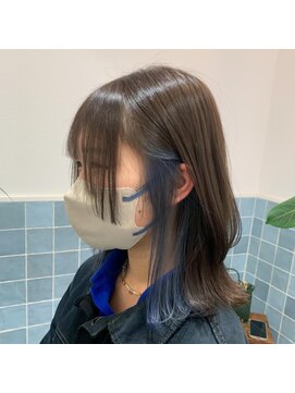 サーカス 町田(circus) レイヤーカット＋イヤリングカラー♪