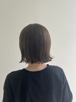 ゴットフロー(GOTTO FLOW)&nbsp;透明感/アッシュベージュ/切りっぱなしボブ/外ハネボブ