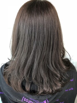 デイジー インデックスヘア 大島店(DAISY index hair) ＊ブリーチなし透明感カラーシルバーアッシュグレージュカラー