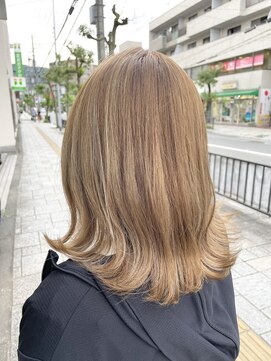 エヌスリー(N 3) ブリーチなしミルクティーベージュ