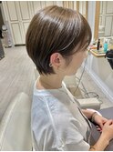 スタイリング簡単☆耳かけマッシュショート