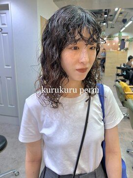 オッジバイケンジ(oggi by KENJE) くせ毛風パーマ