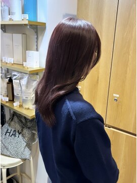 イオエ(ioe) 黒髪/ボブルフ/ネビージュ/小顔/ワンレン/髪質改善/グレージュ