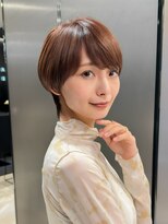 ハルキミナト ジャパン トウキョウ(HARUKI MINATO japan TOKYO)&nbsp;20代30代40代/丸みショート/マッシュショート/ベージュ