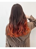 【ALIVE吉祥寺】ブラッドオレンジグラデーションカラー