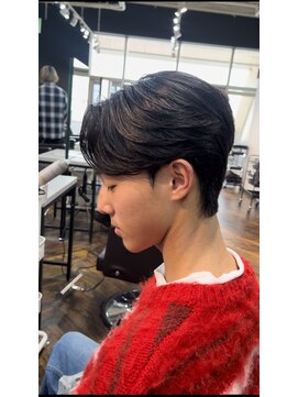 スキル(SKILL) 【SKILL】ツーブロック刈り上げショートメンズパーマハイライト