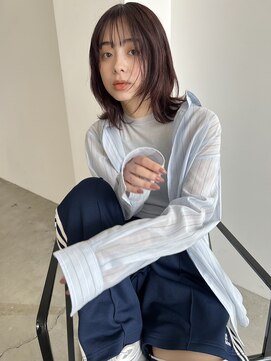 ライク ベター(like better) layer bob / deep ruby