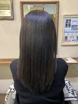 ベレッタ 枚方店(veretta.) 柔らかダークカラー30代/40代/50代（田村良平）/髪質改善/ツヤ髪