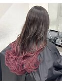 ラベンダーピンクグラデーションカラー