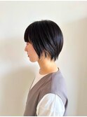 【ヘアリセッターショート】襟足美人大人可愛いショートボブ