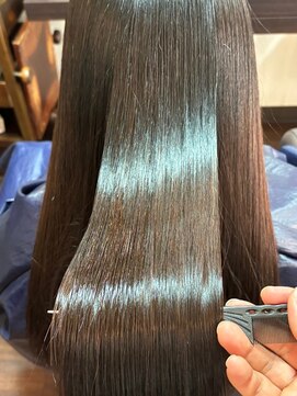 ヘアケアサロン シェーン(hair care salon Schon) ビフォーアフターあり/ストレートロング/ダークブラウン【99】