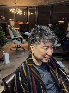 キャラクター(character) メンズパーマ　ハイライト