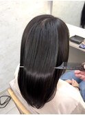 髪質改善が生む透明感ロング｜上品で洗練された印象に