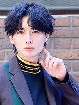 リップスヘアー 梅田アネックス(LIPPS hair)&nbsp;【横顔決まる】毛流れセンターパートウルフ