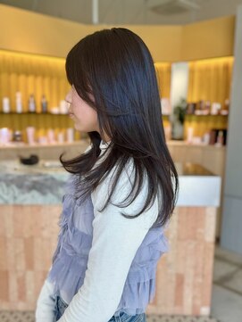 エコール(EcorE) ★小顔見えロングレイヤー