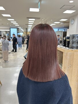 ケンジ 平塚ラスカ店(KENJE) ピンクベージュカラー