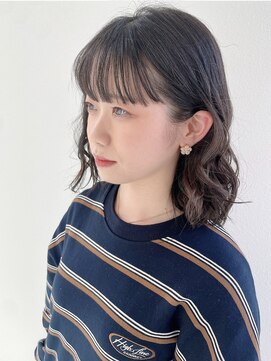 ヌーク(nook.) ミディアムヘア/暗めカラー/グランマッシュ/佐賀駅