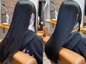 ルスリー 大分店(Lsurii)の写真/まるで『元からサラツヤ髪』な仕上がりは必見◎毛髪改善トリートメントとセット施術がオススメです♪