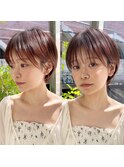 【畑中正敏】20代30代40代◎小顔丸みくびれショート、ボブ