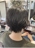 クセ毛活かした簡単ショート