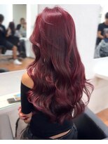 ジュイル シブヤ(JEWIL SHIBUYA)&nbsp;JEWIIL渋谷 ブリーチなしボルドーカラー